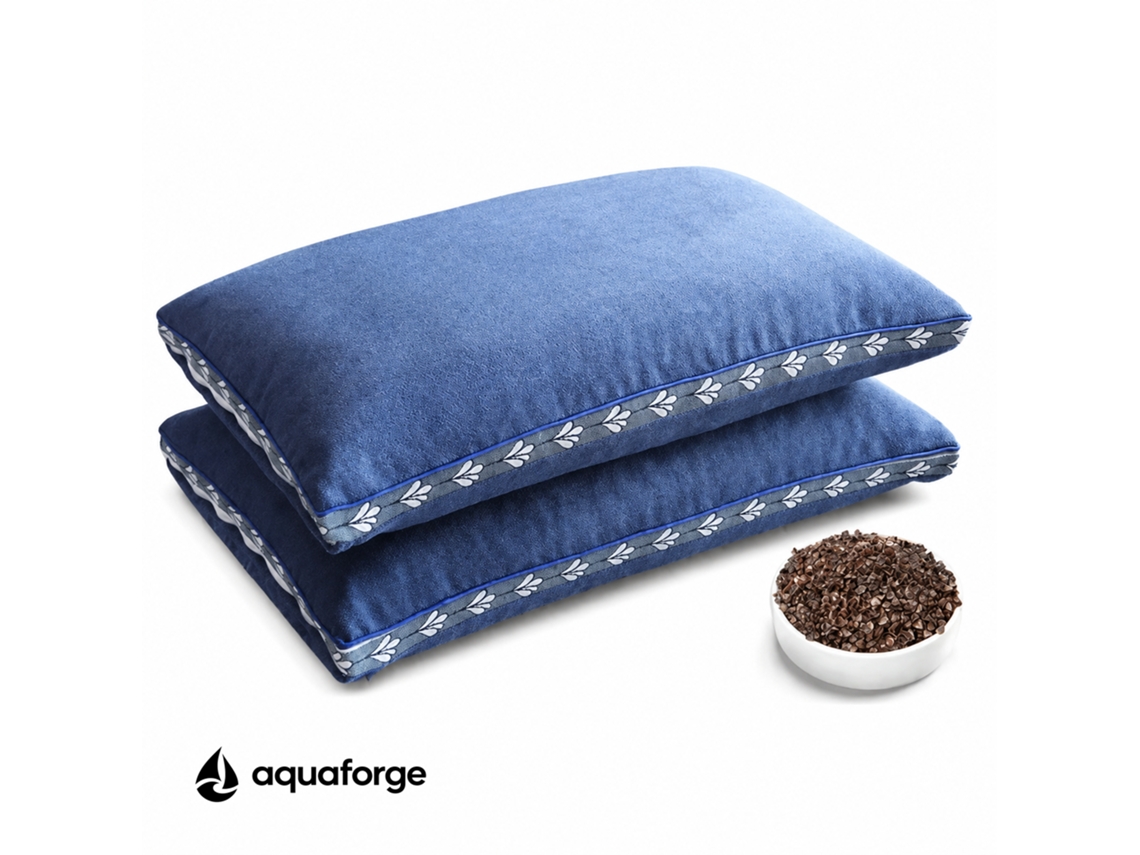Almofada Cervical Ergonómica Algodão Respirável 40 X 60 Cm