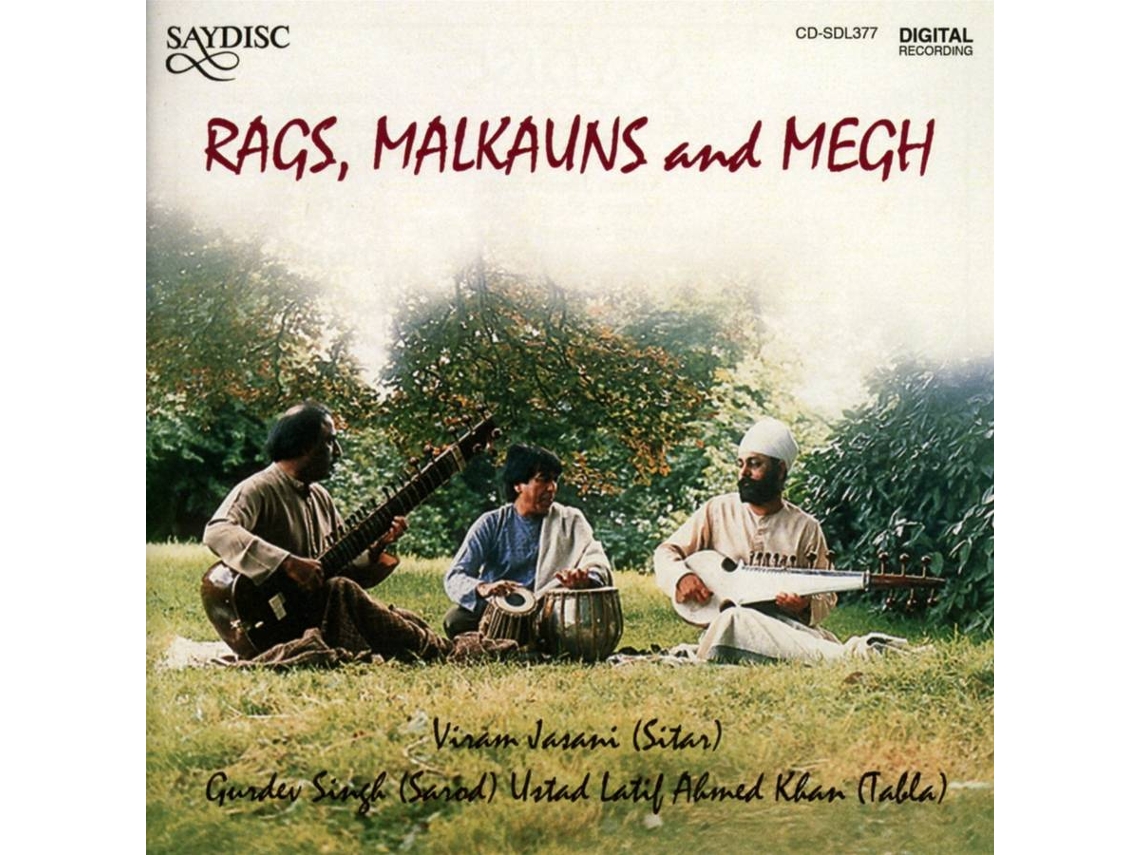 CD Jasani,Viram/Singh,Gurdev - Rags,Maulkans and Megh (1CD)