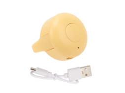 Fingertip Video Controller Wireless Bt4.0 Up To 32.8ft Ergonomic Abs Silicone App Page Turner For Selfie Video Browsing Yellow LAXISCREED