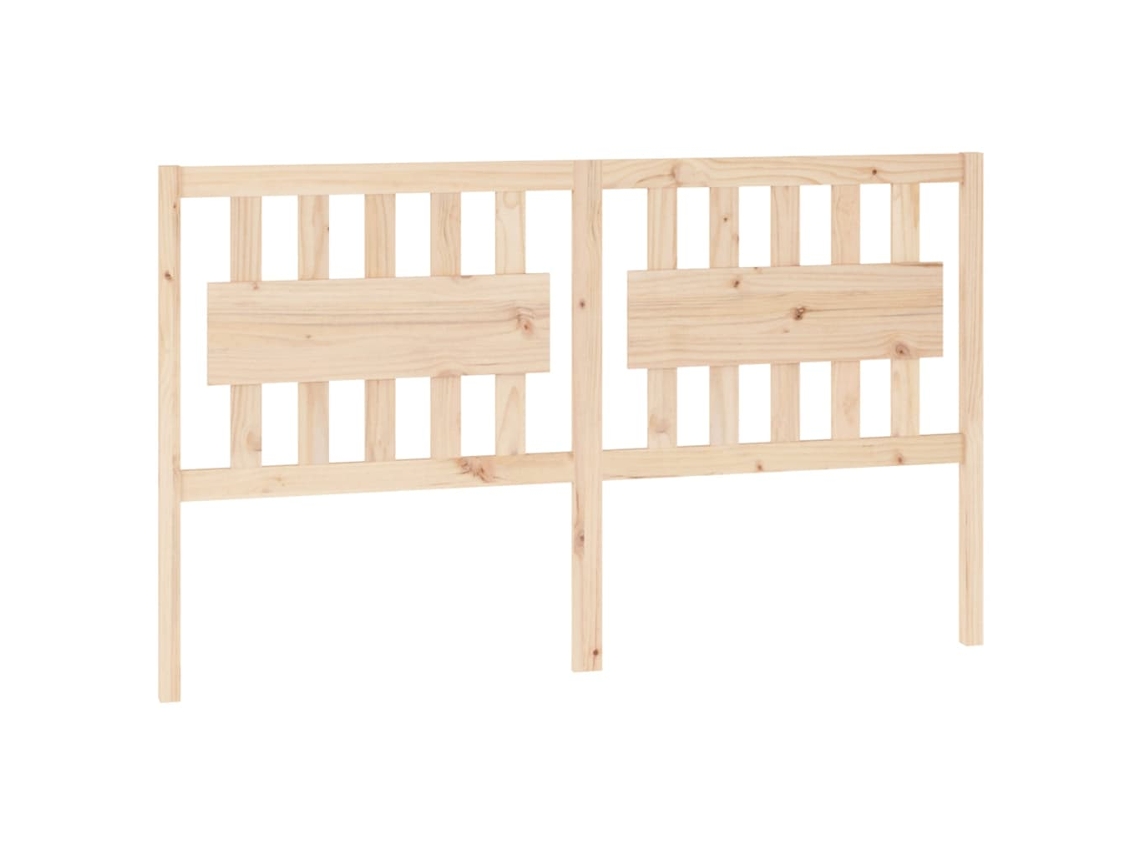 Cabeceira de Cama em Madeira de Pinho Maciça MAISON EXCLUSIVE (155,5x4x100 cm)