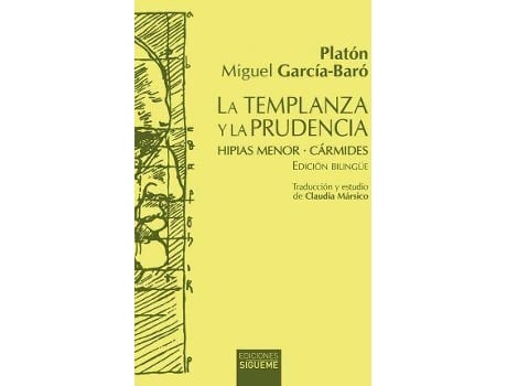 Livro La templanza y la prudencia de Platon (Grego)