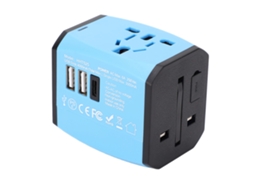 Carregador Universal Laxiscreed Com Várias Portas Usb Para Viagens Internacionais