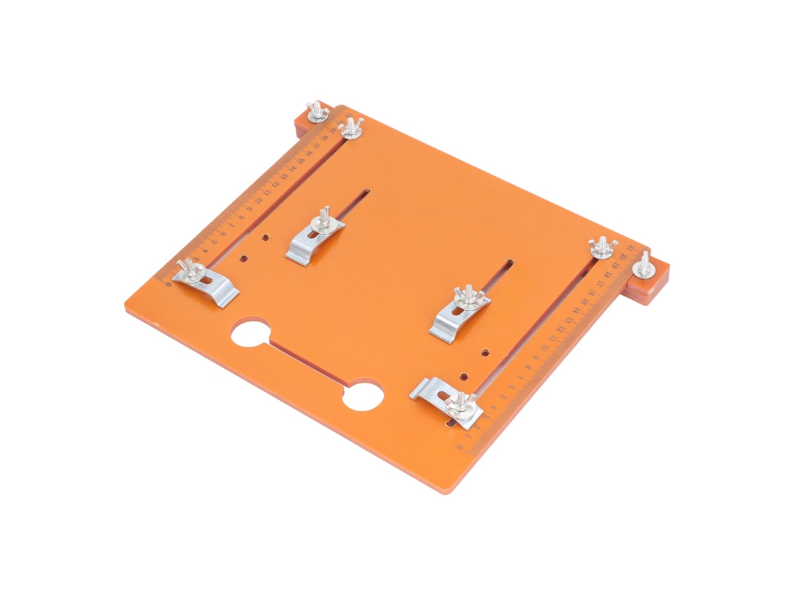 Laxiscreed Placa De Inserção Para Mesa De Router Com Corte E Guiamento Para Serra Circular