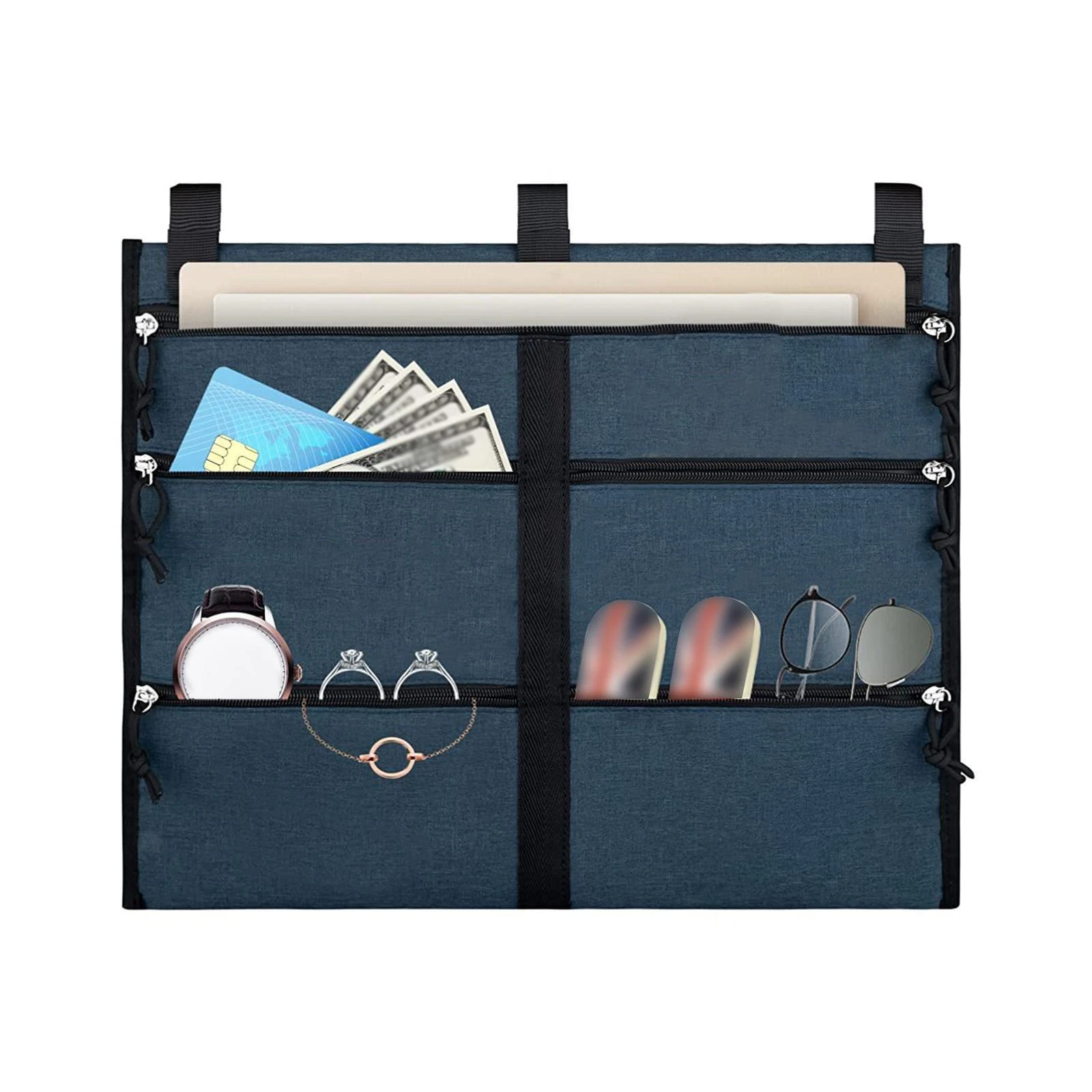 Bolsa De Armazenamento Suspensa Bolsa De Armazenamento Portátil Atrás Da Porta Adequada Para Sala De Estar, Escritório, Quarto SUNNY SPACES