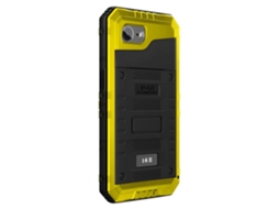 Capa Protetora Para Iphone 17, Totalmente Integrada, Resistente À Água (ip68) Com Alça, Preta/amarela.