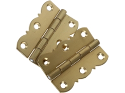 2 Dobradiças De Latão Para Estante, Douradas, Acessório Para Piano, Peça Única