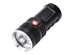 Lanterna Led 3xhp50 8000lumens 3modos Ipx8 Camping/caminhada/emergencia Preto Yizhood