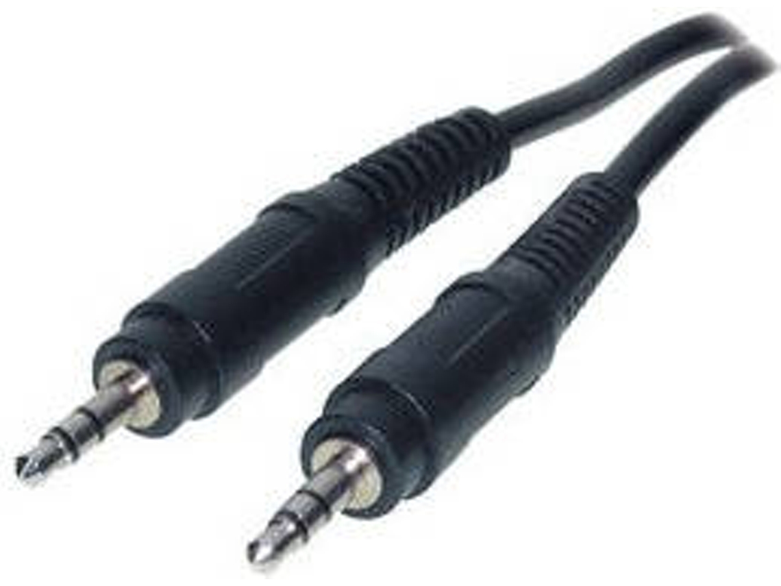 Cabo de Áudio S-CONN (Jack 3.5mm - 1.5 m - Preto)