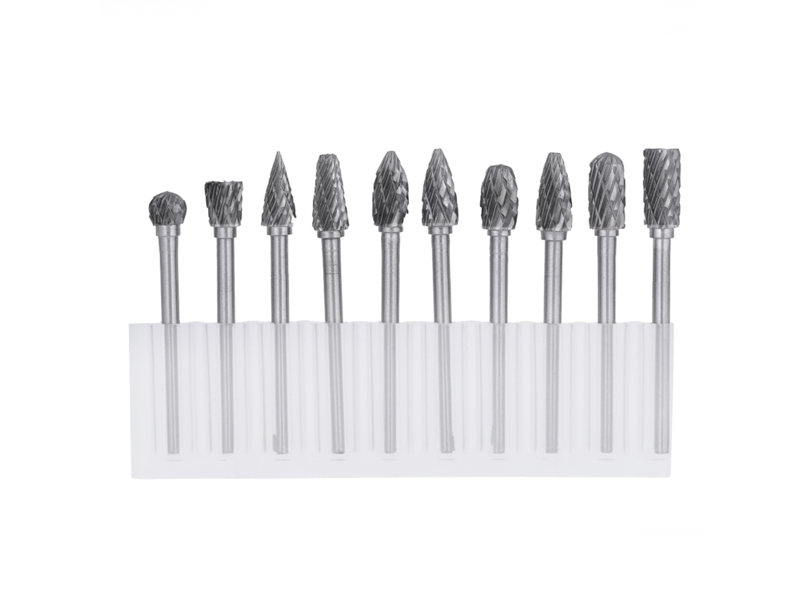 10 Brocas De Carburo De Wolframio Para Ferramenta Rotatória De Perfuração