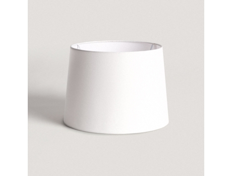 Abajur LEDKIA Ghera Iluzzia Branco (Tecido - 20x28 cm)