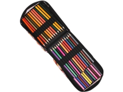 Conjunto de 72 Lápis de Cor para Pintura, Desenho e Sombreamento, com Estojo. SFUSHOS