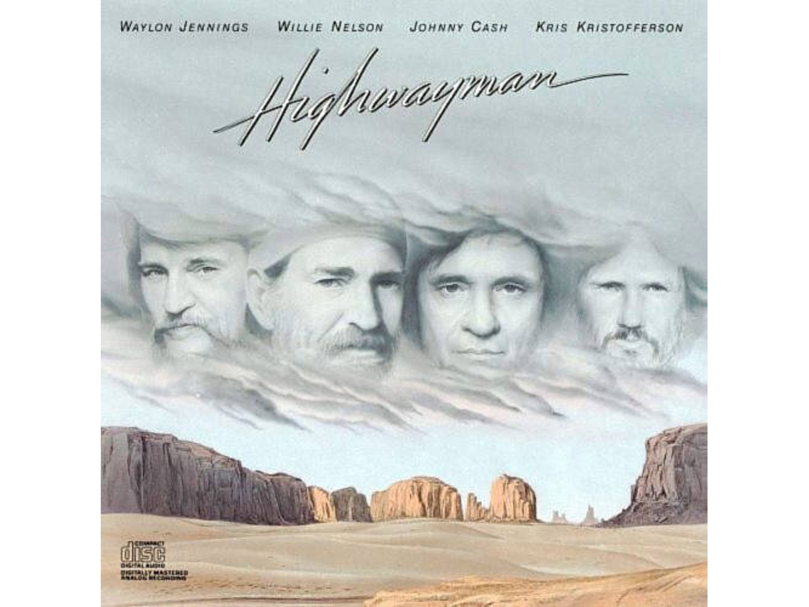 CD Waylon Jennings, Willie Nelson, Johnny Cash, Kris Kristofferson - Highwayman (1CDs)
