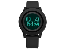 Reloj Deportivo Outdoor Multifunción Luminoso Con Correa De Pu Plástico Negro