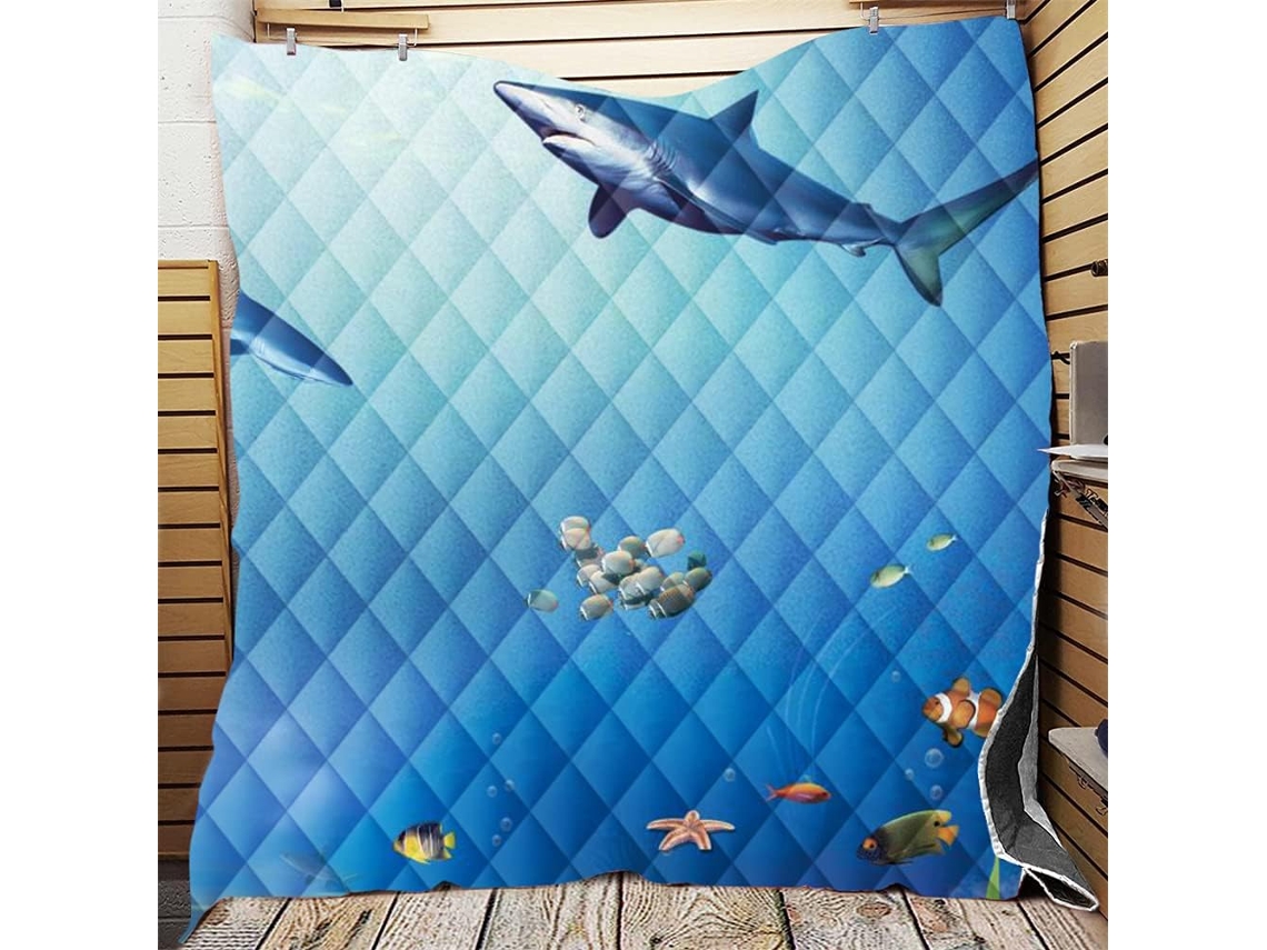 Colcha Acolchoada Fansu Capa de Cama Cobertor para Ar Condicionado Edredom Conjunto Estampada Sofá com Criança