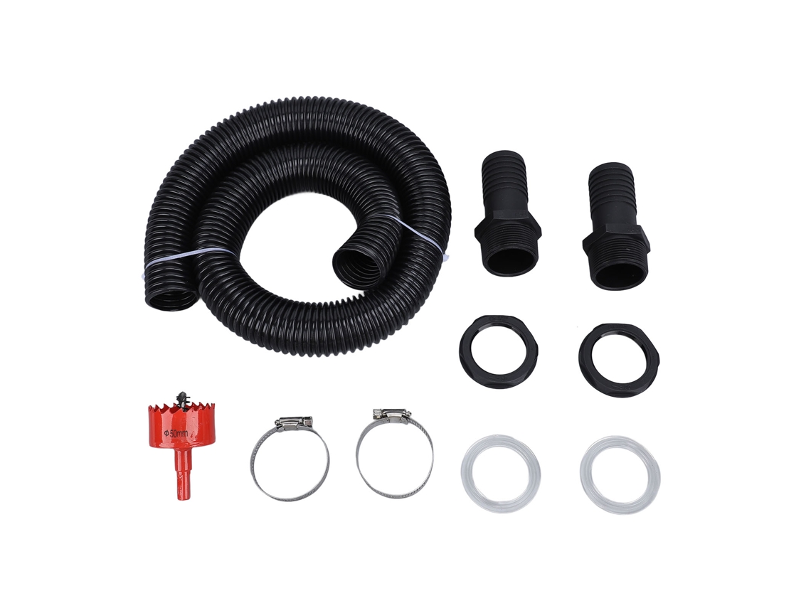 Kit Conector Mangueira Barril Chuva 39.4 Polegadas Plástico