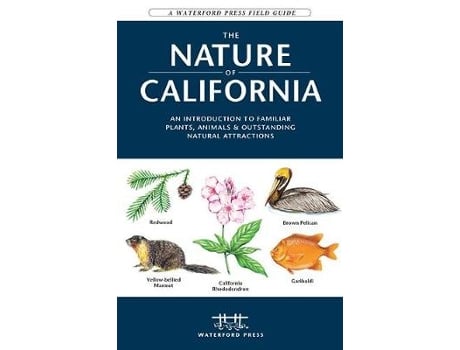 Livro The Nature of California de James Kavanagh e Waterford Press (Inglês)