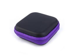 Estojo Para Fones De Ouvido, Estojo Rígido À Prova D'água Em Eva Com Mesquita De Aço Inoxidável, Organizador Portátil Para Fones De Ouvido, Cartõ