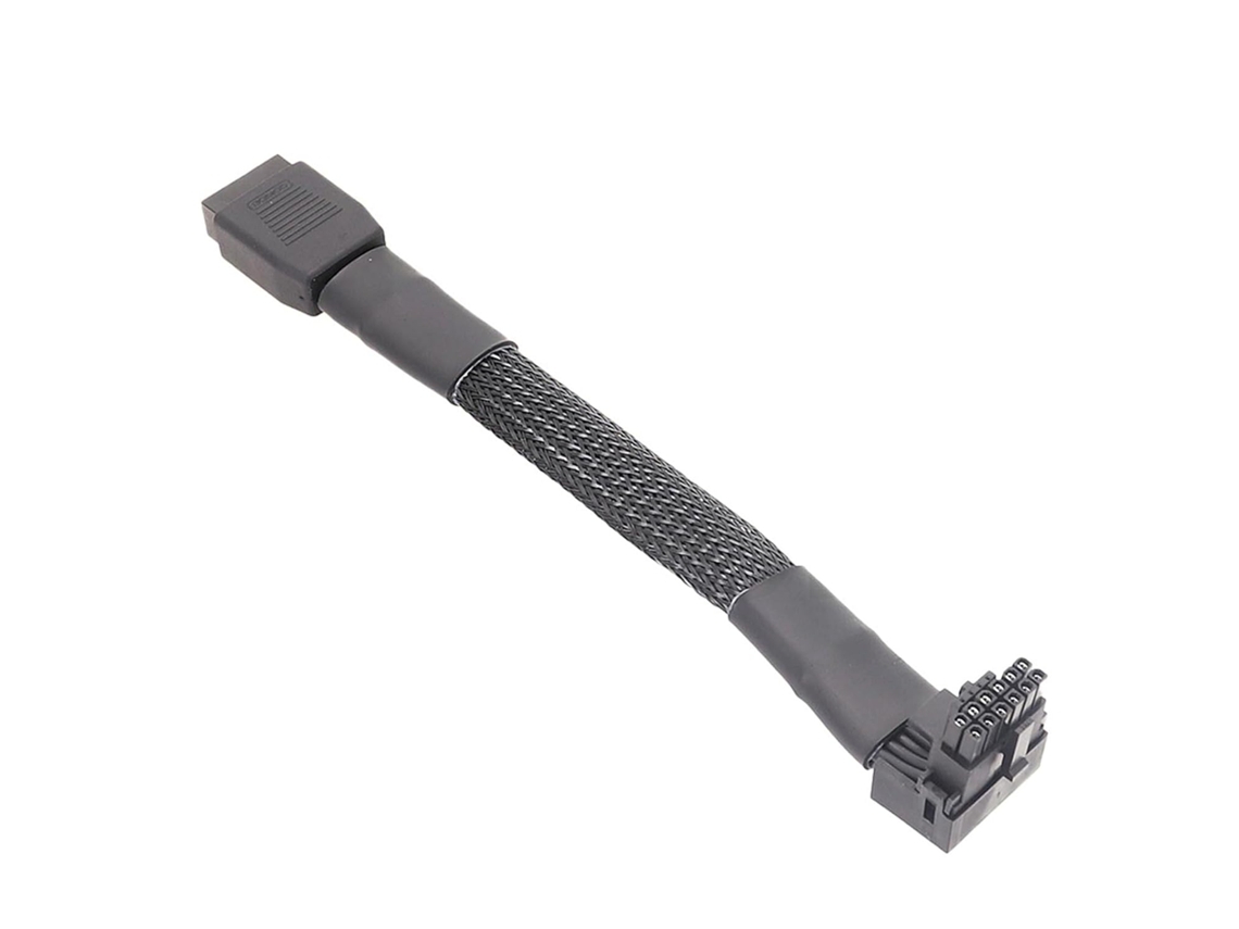 Cabo Adaptador De Placa Gráfica Pcie 5.0 2vhpwr 16 Pinos E 600 W Com
