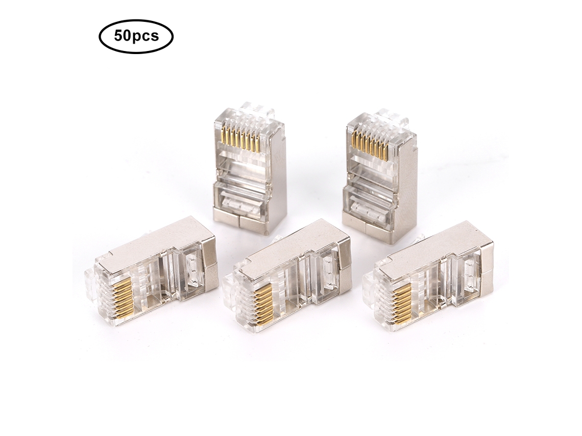 Conector Modular de Rede Cat6 Rj45 LAXISCREED