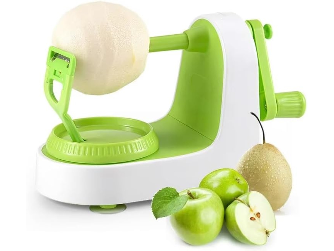 Descascador, Fatiador E Removedor De Caroço Maçãs Para Uso Doméstico, Com Funções De Descascar, Fatiar E Remover O Caroço