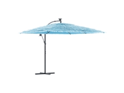 Garden Parasol, Garden Parasols Vidaxl Azul Poliéster (290 X 290 X 238 Cm)