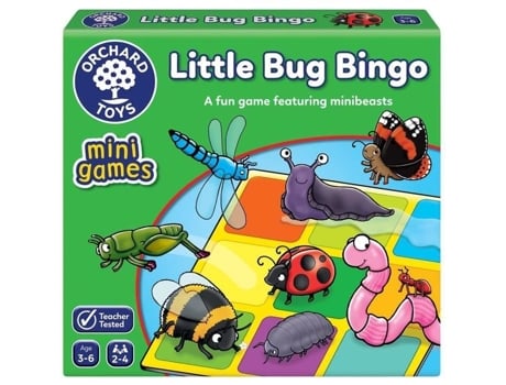 Little Bug Bingo - Jogo de bingo - POMAR - 3 a 6 anos