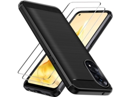 Conjunto de Películas de Ecrã Reno Protetora Fib para Oppo Reno8 T 4G HONGWE. (2un)