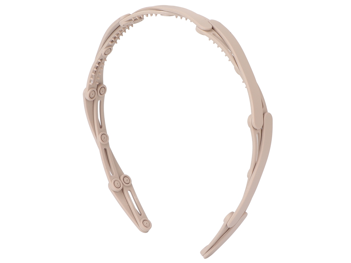 Headband Plegable Compacto Retráctil Para Bolsillo, Tiara Para Niñas, Color Caqui, Material De Alta Calidad