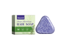 Barra Shampoo Gengibre Gleamxi Cabelo Suave Liso