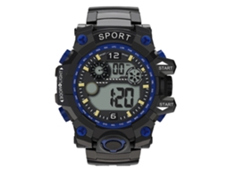 Reloj Electrónico Deportivo Con Pantalla Led Para Hombres (azul)
