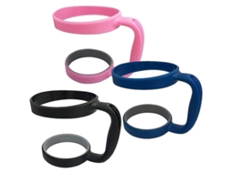 3 Pack Manoplas para Copo 30oz, Substituição de Manopla Ou Suporte para Copo Preto, Rosa, Azul