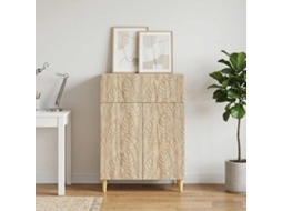 Vidaxl Buffet Carvalho Sonoma 66 X 34,5 X 90 Cm Derivados De Madeira