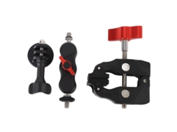 2026 kit de Abrazadera para Montaje de Cámara de Acción Con Tornillo 1/4, Ideal para Ciclismo Y Pocket 3