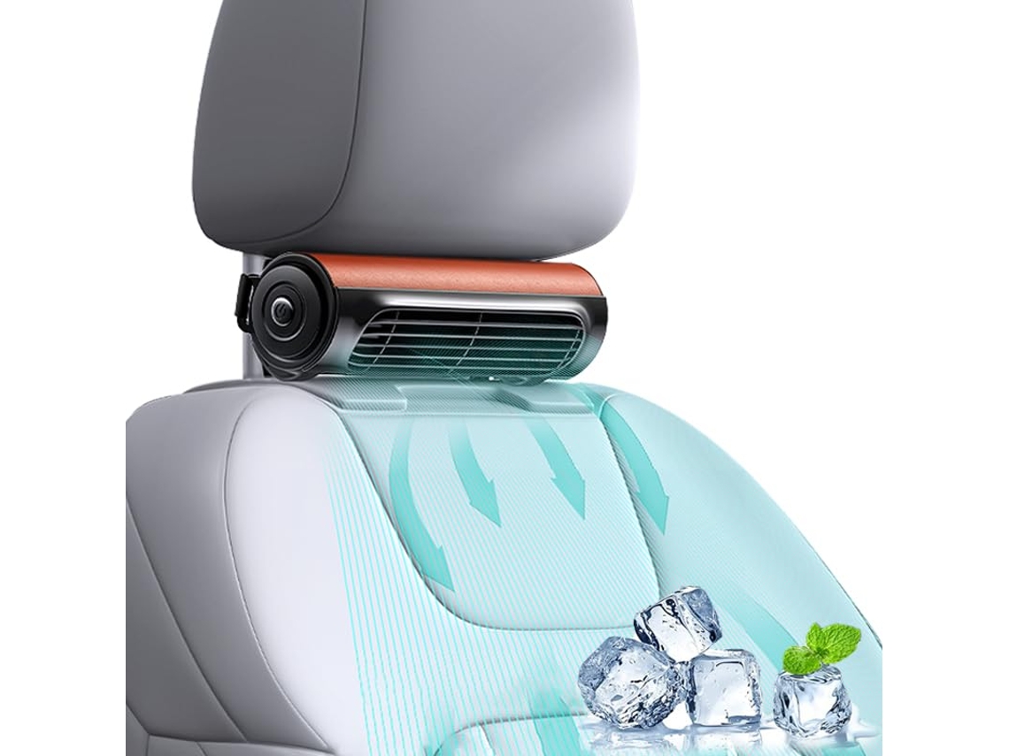 Ventilador de 12v para Carro Usb com 3 Velocidades e Silencioso AQUAFORGE