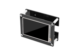 Tela Tática Lcd Conjunto de Estojo de Acrílico Preto de 3,5 Polegadas EOOCOO (display Hd 1080p, Compatível com Raspberry Pi)