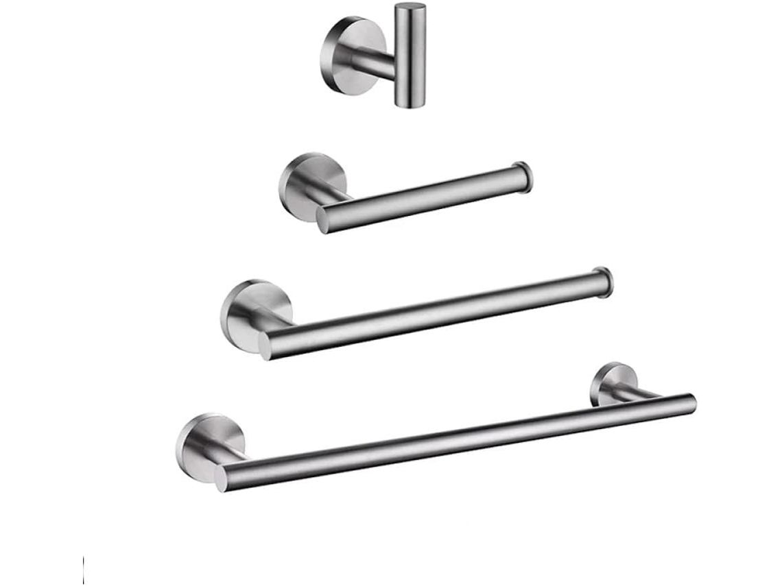 Suporte Para Toalhas De Aço Inoxidável, Conjunto De Toalhas De Papel 45