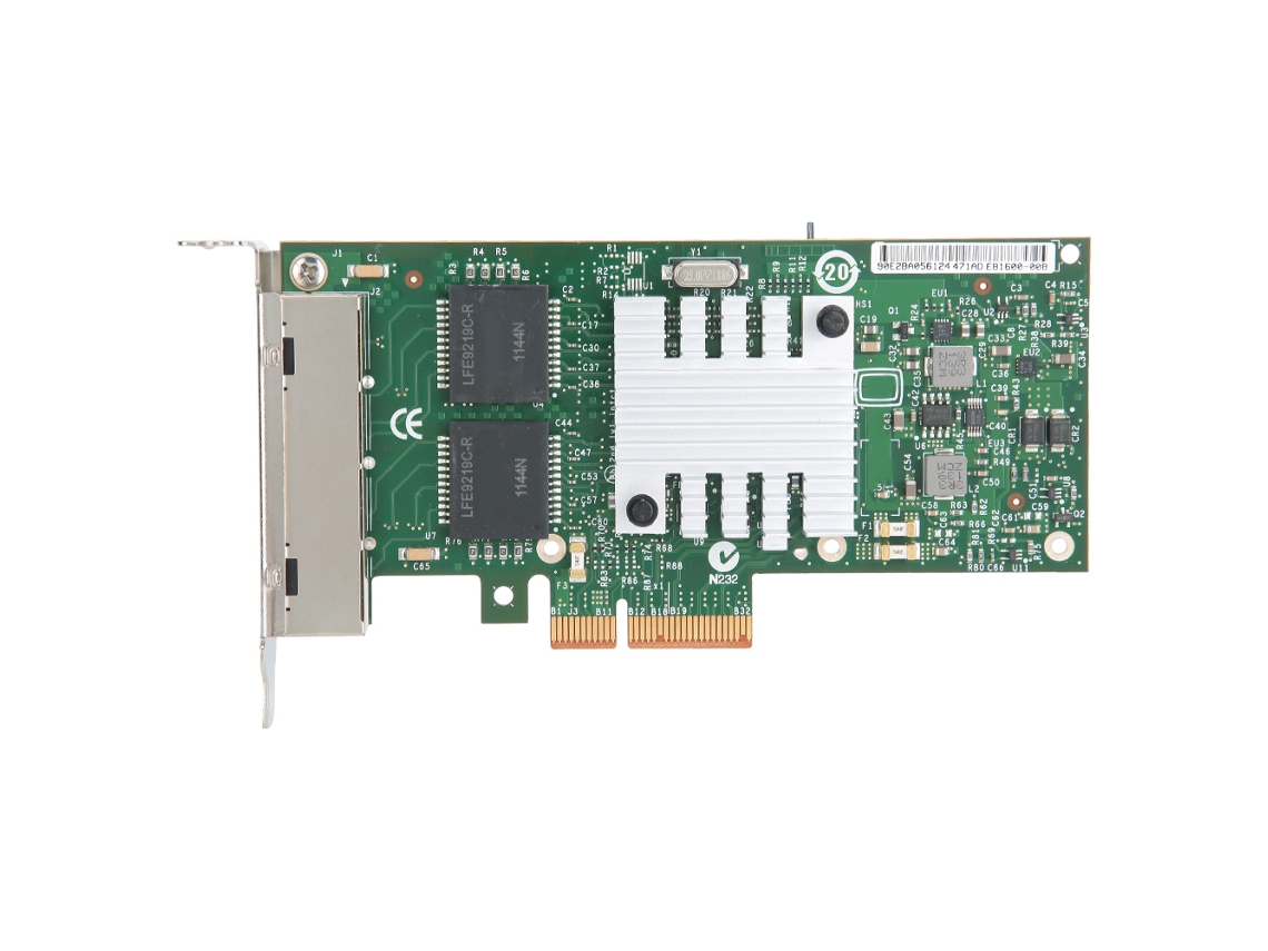 Placa De Rede De Servidor Intel I340-t4 82580 Com 4 Portas Gigabit Lan Para Windows