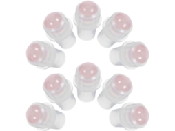 Conjunto De 10 Pontas De Jade Para Frasco Roll-on De Óleos Essenciais, 10 Ml, 16 Mm