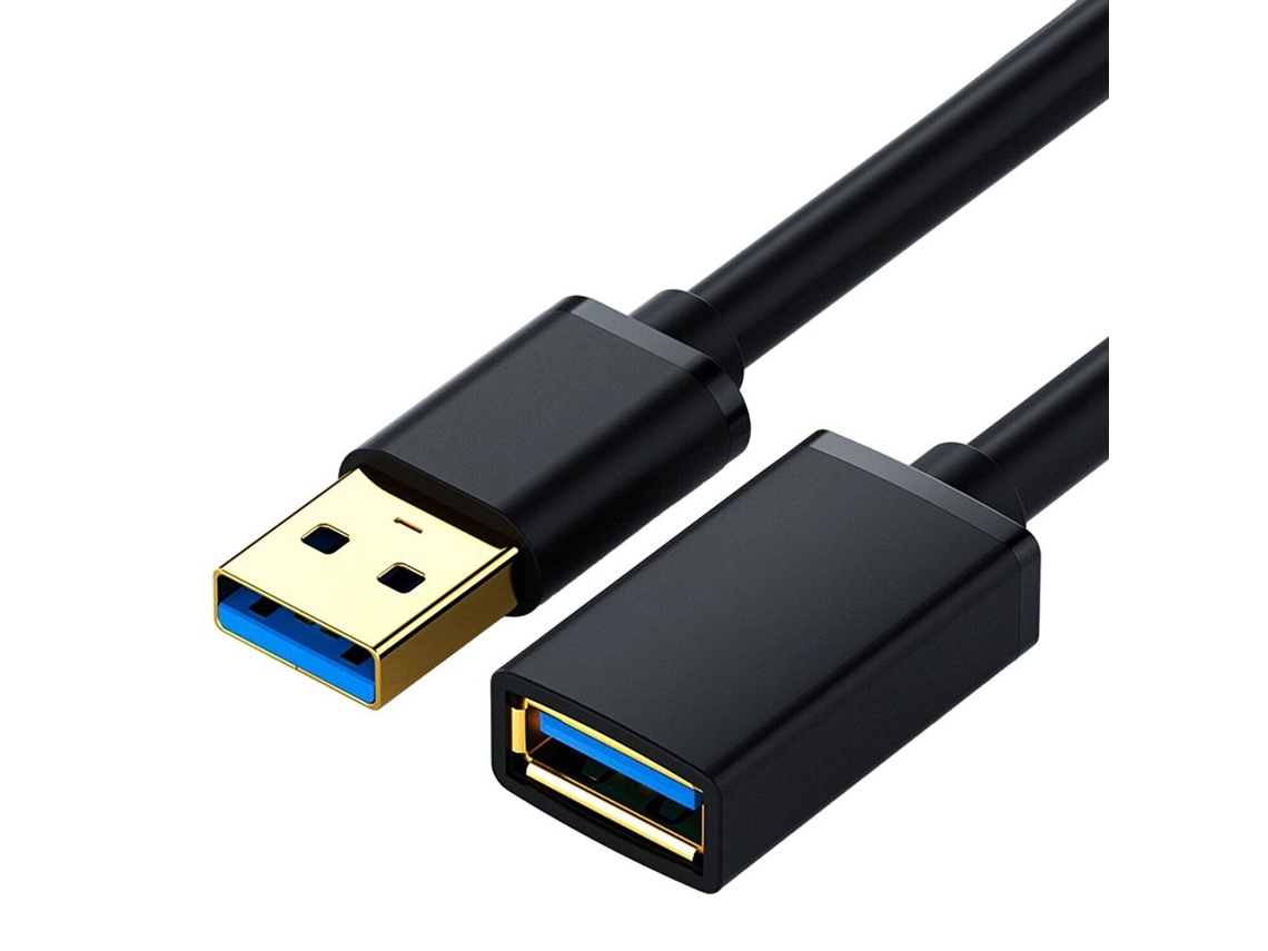 Cabos De Extensão De Dados Usb Dourados De 1m Aquaforge