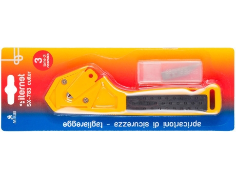 Cortador Artiglio 4319B Amarelo Cortador de lâmina intercambiável