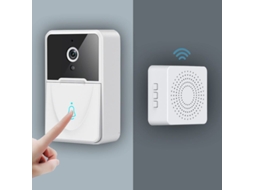Timbre de Porta Inteligente WiFi HD com Visão Noturna | S/MARCA