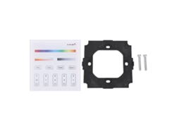 Controlador Laxiscreed Milight Sem Fio 2.4g Para Painel Inteligente Rgb+cct De 4 Zonas