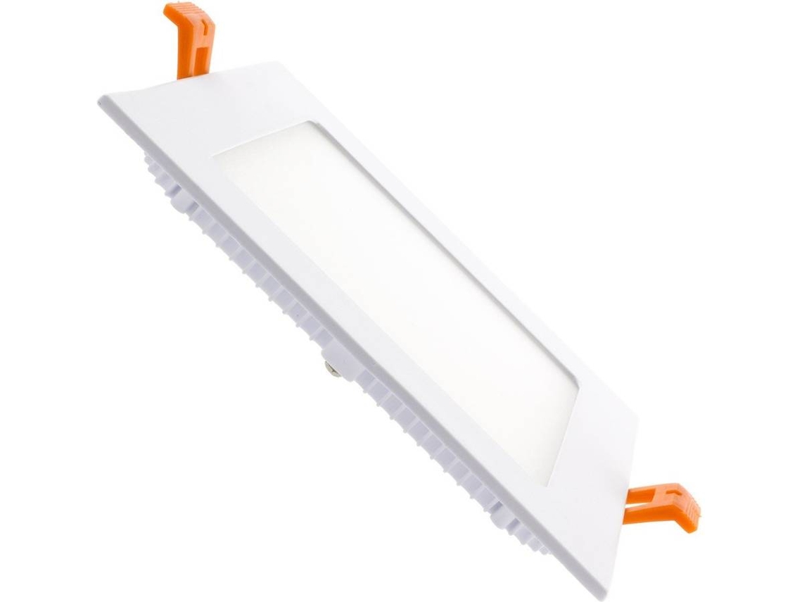 Placa  LEDKIA SuperSlim Quadrada (9 W - Branco Frio)