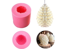 Molde De Cera De Pino Mejorado Molde De Silicona Para Cera Jabón Pasteles Horneado Diy