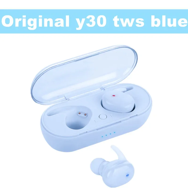 (azul) Fones De Ouvido Esportivos Sem Fio Tws Com Bluetooth E Controle Por Toque