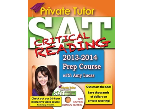 Livro Private Tutor Your Complete SAT Critical Reading Prep Course de Amy Lucas (Inglês)