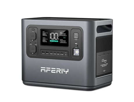 Estação De Energia Aferiy Af P110 D Bateria Lifepo4 960wh Estação De Energia Com Saída 1200w Power Bank Com Tomadas E Usb C Pd 100w Fozuanei