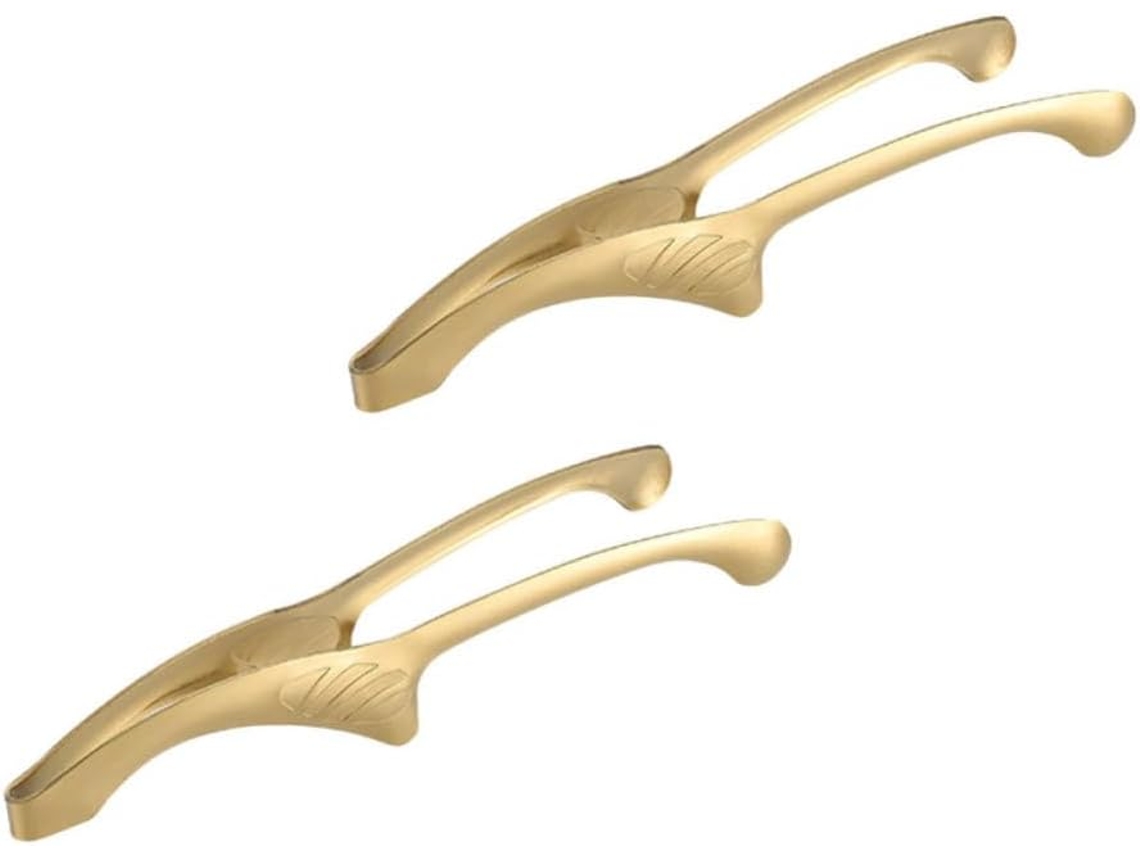 Pinças Para Churrasco Lalafina Em Aço Inoxidável, Conjunto De 2 Peças, Design Ergonômico E Resistente À Ferrugem, Ideais
