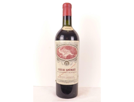 Vinho Tinto CHÂTEAU FONTMURÉE 1959 (75 cl - 1 unidade)