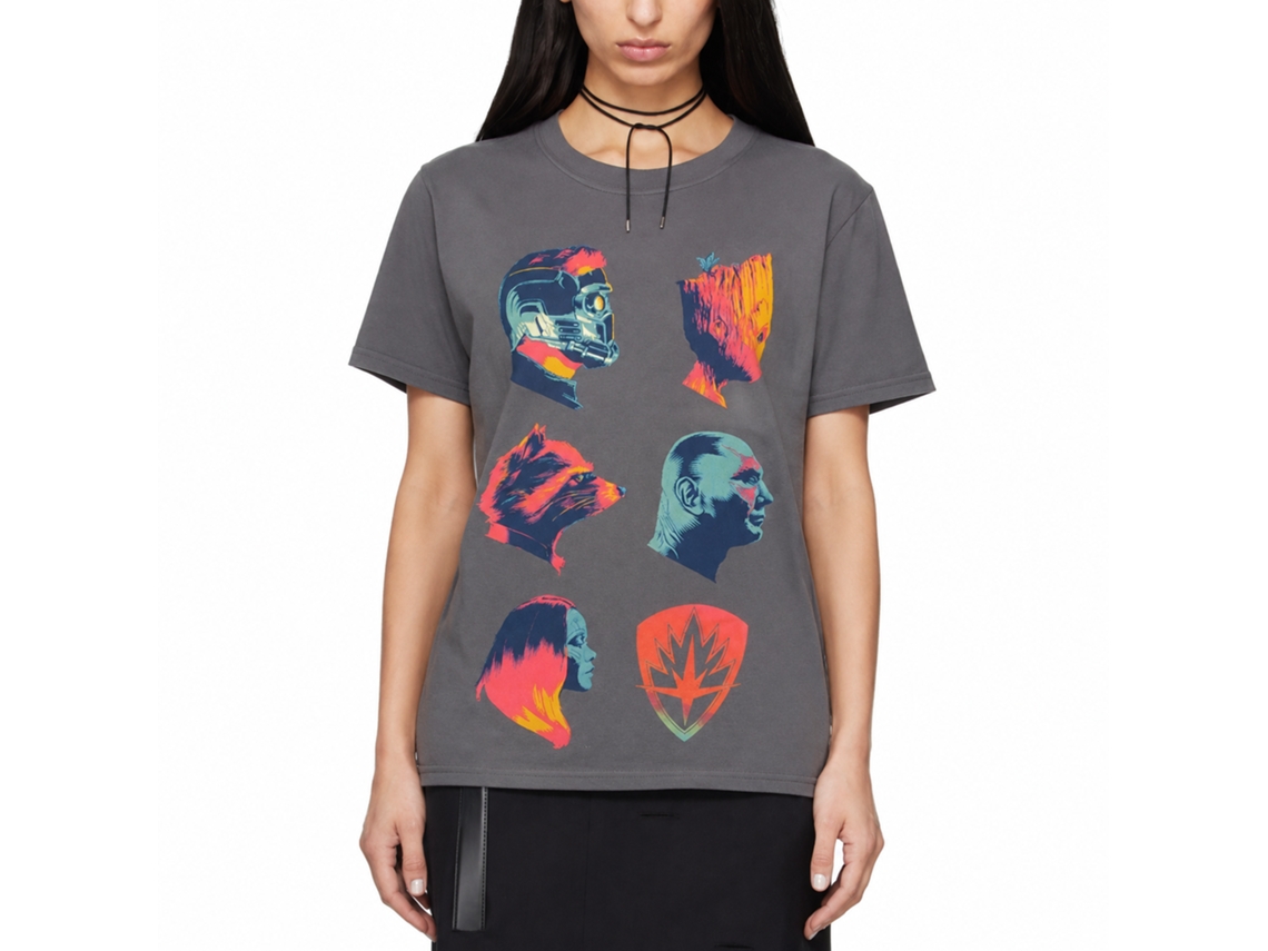 Rockinstone Guardians Of The Galaxy Vol.2 Heads T-shirt Unisex Adults Size:xxxl